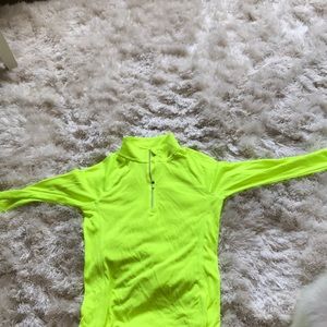 neon yellow pullover